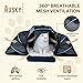 BreezePod Airline Approved Expandable Soft Sided Travel Bag Pet Carrier for Cats and Small Dogs