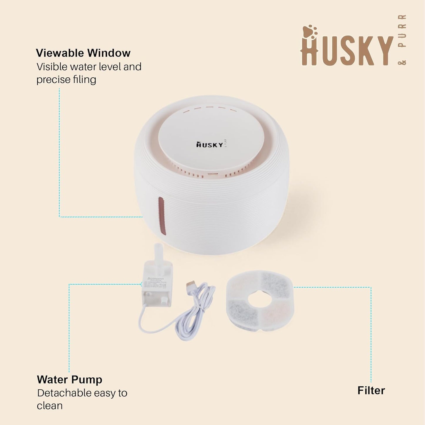 Automatic Pet Water Fountain