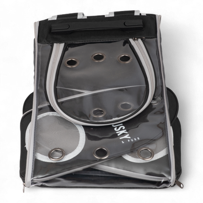 Pet Travel Backpack - Black