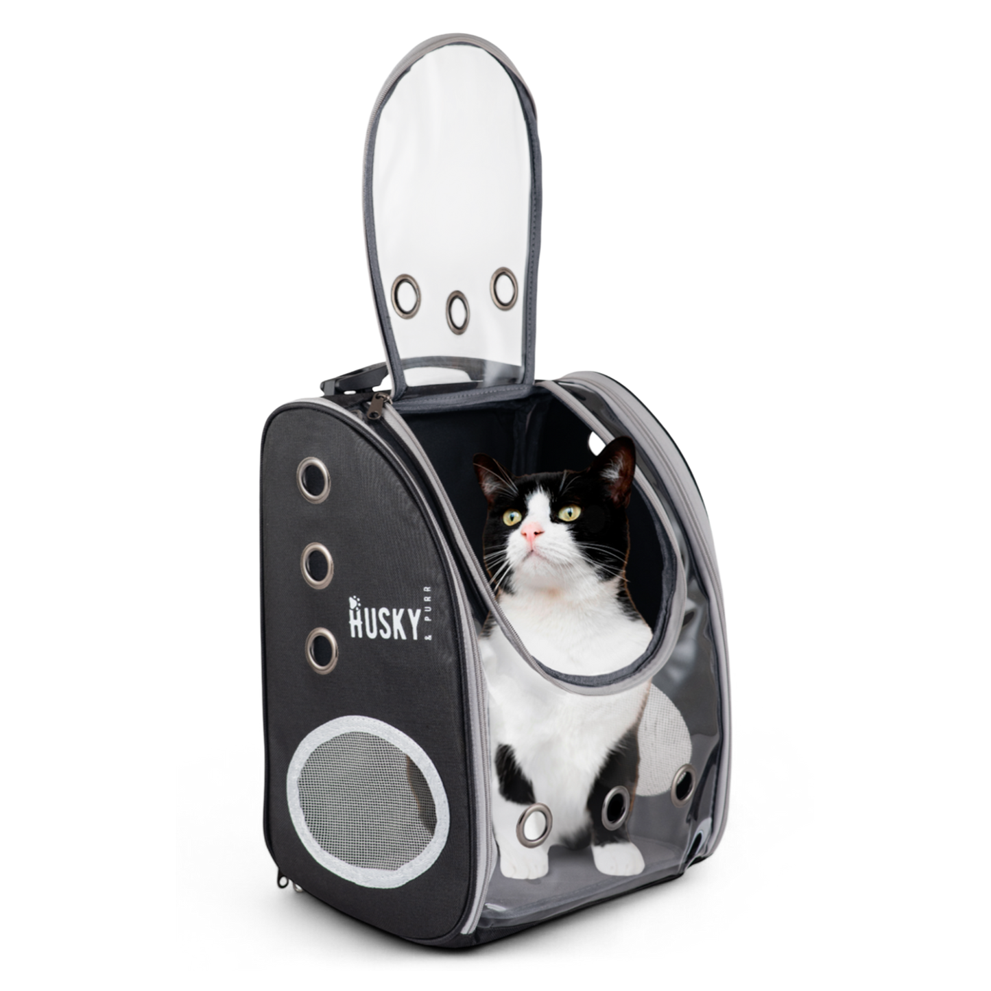 Pet Travel Backpack - Black